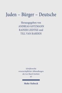 Produktbild: Juden - B&uuml;rger - Deutsche