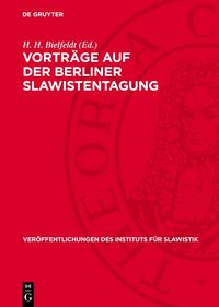Produktbild: Vortr&auml;ge auf der Berliner Slawistentagung