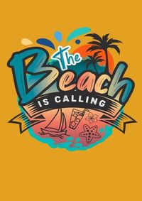 Produktbild: Notebook with Beach Cover | Lines | notebook journal | journals for writing | manifestation journal