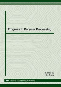 Produktbild: Progress in Polymer Processing