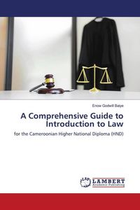 Produktbild: A Comprehensive Guide to Introduction to Law
