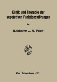 Produktbild: Klinik und Therapie der vegetativen Funktionsst&ouml;rungen