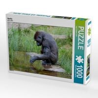 Produktbild: CALVENDO Puzzle Gorilla | 1000 Teile Lege-Gr&ouml;&szlig;e 64x48cm Foto-Puzzle f&uuml;r gl&uuml;ckliche Stunden