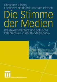 Produktbild: Die Stimme der Medien