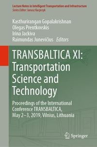 Produktbild: TRANSBALTICA XI: Transportation Science and Technology