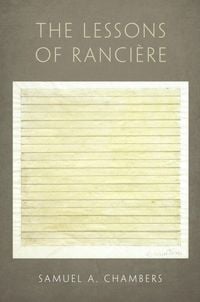 Produktbild: The Lessons of Ranci&egrave;re