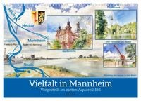 Produktbild: Vielfalt in Mannheim (Wandkalender 2027 DIN A3 quer), CALVENDO Monatskalender