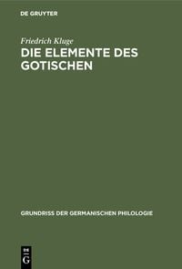 Produktbild: Die Elemente des Gotischen