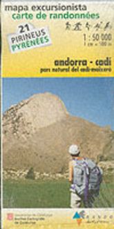 Produktbild: Pyr&eacute;n&eacute;es carte 21 Andorra - Cad&iacute;