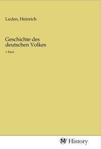 Produktbild: Geschichte des deutschen Volkes
