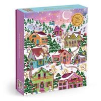 Produktbild: Joy Laforme Snowcap Village 1000 Piece Foil Puzzle