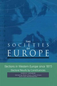 Produktbild: Elections in Western Europe 1815-1996