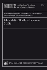 Produktbild: Jahrbuch f&uuml;r &ouml;ffentliche Finanzen (2016) 2