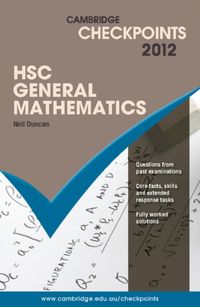 Produktbild: Cambridge Checkpoints HSC General Mathematics 2012