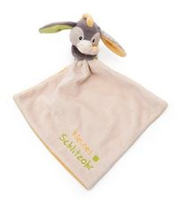 Produktbild: NICI Schmusetuch mit Pl&uuml;sch Esel 12cm 22x22cm