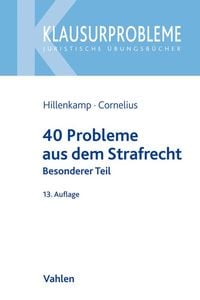 Produktbild: 40 Probleme aus dem Strafrecht