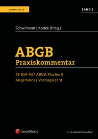 Bild vom Artikel ABGB Praxiskommentar / ABGB Praxiskommentar - Band 5, 5. Auflage vom Autor Wolfgang Kolmasch