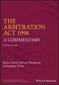 Produktbild: The Arbitration Act 1996