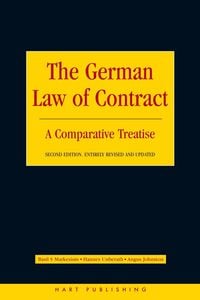 Produktbild: The German Law of Contract