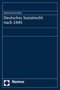 Produktbild: Deutsches Sozialrecht nach 1945