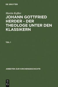 Produktbild: Johann Gottfried Herder - der Theologe unter den Klassikern