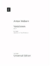 Produktbild: Webern, A: Variationenop. 27. f&uuml;r Gitarre
