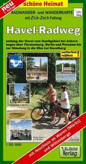 Bild vom Artikel Radwander- und Wanderkarte Havel-Radweg 1 : 50 000 (mit Zick-Zack Faltung) vom Autor Verlag Barthel