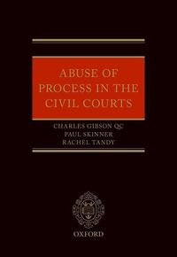 Produktbild: Abuse of Process in the Civil Courts