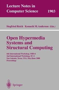 Produktbild: Open Hypermedia Systems and Structural Computing