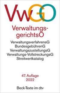 Bild vom Artikel Verwaltungsgerichtsordnung, Verwaltungsverfahrensgesetz vom Autor 