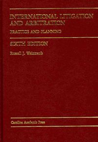 Produktbild: International Litigation and Arbitration