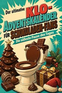 Produktbild: Der ultimative Klo-Adventskalender f&uuml;r Schokoladen-Fans