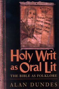 Produktbild: Holy Writ as Oral Lit