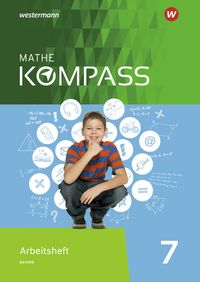 Bild vom Artikel Mathe Kompass 7. Arbeitsheft mit Lösungen. Bayern vom Autor 