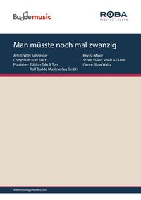 Produktbild: Man m&uuml;sste noch mal zwanzig sein