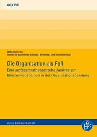 Produktbild: Die Organisation als Fall