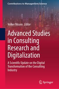 Produktbild: Advanced Studies in Consulting Research and Digitalization