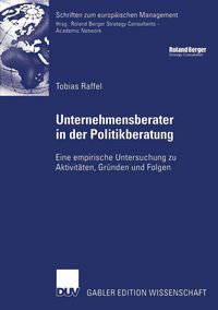 Produktbild: Unternehmensberater in der Politikberatung