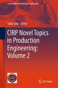 Produktbild: CIRP Novel Topics in Production Engineering: Volume 2
