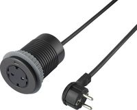 Bild vom Artikel Sygonix SY-4780160  Unterputz-Steckdose  mit USB, erhöhter Berührungsschutz, mit USB-C®  Schwarz vom Autor 
