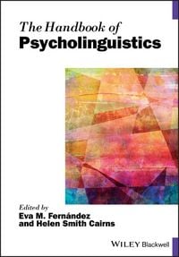 Produktbild: The Handbook of Psycholinguistics