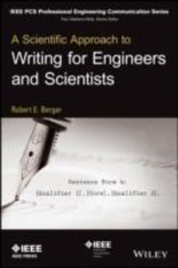 Produktbild: A Scientific Approach to Writing for Engineers and Scientists