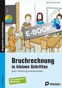 Produktbild: Bruchrechnung in kleinen Schritten 1
