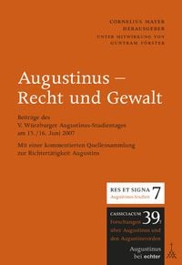 Produktbild: Augustinus - Recht und Gewalt