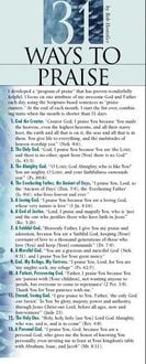 Produktbild: 31 Ways to Praise 50-Pack