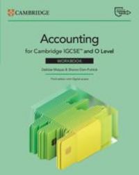 Produktbild: Cambridge Igcse(tm) and O Level Accounting Workbook with Digital Access (2 Years)