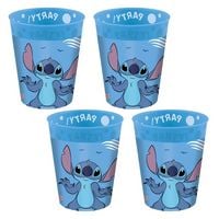 Produktbild: Becher Disney Lilo & Stitch Reusable Cup blau 250ml 4 Stück