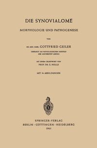 Produktbild: Die Synovialome