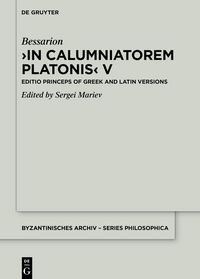 Produktbild: In Calumniatorem Platonis V