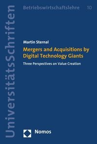 Produktbild: Mergers and Acquisitions by Digital Technology Giants